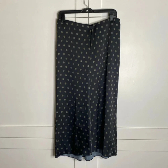 VINCE Sun Dot Draped Skirt - Picture 1 of 10